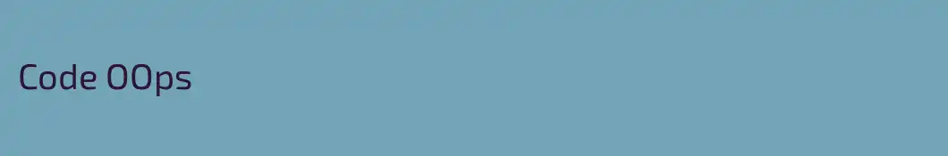 Code OOps